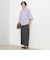 《セットアップ対応》ストレッチツイルワイドパンツ