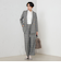 《セットアップ対応》ストレッチツイルワイドパンツ