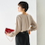 《セットアップ対応》ウォッシャブルダブルクロスブラウス