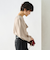《セットアップ対応》ウォッシャブルダブルクロスブラウス