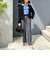 愛されフラノタックワイドパンツ