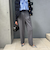 愛されフラノタックワイドパンツ
