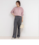 愛されフラノタックワイドパンツ