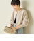 《手洗い可能》《アンサンブル対応》プレミアムヘアリークロップドクルーネックカーディガン