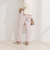 ウォッシャブルウール調サージテーパードパンツ