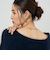 カシミヤ混ヘアリー2WAYプルオーバーニット