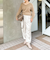 カシミヤ混ヘアリー2WAYプルオーバーニット