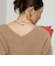 カシミヤ混ヘアリー2WAYプルオーバーニット