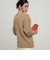 カシミヤ混ヘアリー2WAYプルオーバーニット