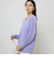 カシミヤ混ヘアリー2WAYプルオーバーニット
