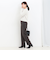 ピーチツイルストレッチストレートパンツ