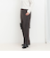 ピーチツイルストレッチストレートパンツ