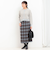 起毛ソフトチェックスカート