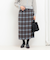 起毛ソフトチェックスカート