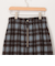 起毛ソフトチェックスカート