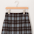 起毛ソフトチェックスカート
