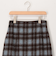 起毛ソフトチェックスカート