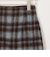 起毛ソフトチェックスカート