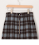 起毛ソフトチェックスカート