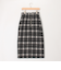 起毛ソフトチェックスカート
