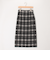 起毛ソフトチェックスカート