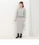 《セットアップ対応》エステルニットドットスカート