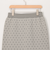 《セットアップ対応》エステルニットドットスカート