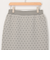 《セットアップ対応》エステルニットドットスカート
