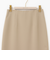 《セットアップ対応》ウォッシャブルツイルタイトスカート