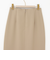 《セットアップ対応》ウォッシャブルツイルタイトスカート