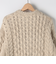 ケーブルZIP UPカーディガン