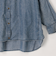 パウダーデニムドルマンシャツ