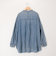 パウダーデニムドルマンシャツ