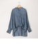 パウダーデニムドルマンシャツ