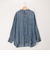 パウダーデニムドルマンシャツ