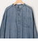 パウダーデニムドルマンシャツ