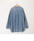 パウダーデニムドルマンシャツ
