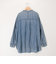 パウダーデニムドルマンシャツ