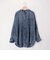 パウダーデニムドルマンシャツ