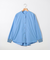 コーマコットンオーバーギャザーブラウス