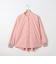 コーマコットンオーバーギャザーブラウス