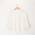 シルキーローン袖ギャザーブラウス