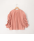 シルキーローン袖ギャザーブラウス