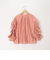 シルキーローン袖ギャザーブラウス