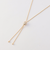 キラパーツロングスライドネックレス