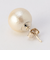 コットンパールピアス　12mm