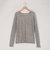 シアーフライス×チュールレイヤードプルオーバー