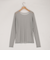 シアーフライス×チュールレイヤードプルオーバー