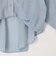 シアーデニムバンドカラーシャツ