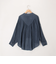 シアーデニムバンドカラーシャツ